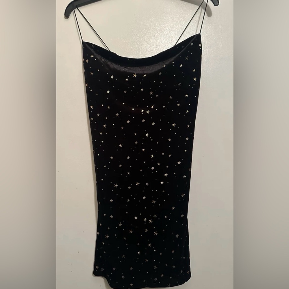Zaful Midnight Star Slip Dress